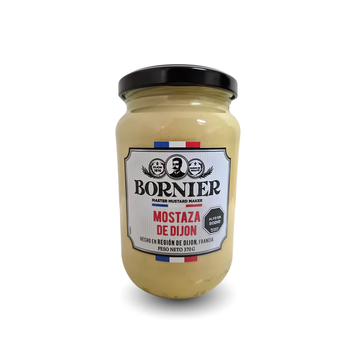 Mostaza Dijon Bornier 370 g – Pack 12 Unidades 1