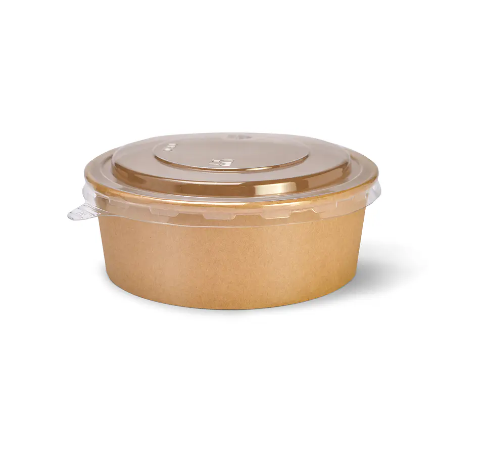 Set Bowl Kraft + Tapa 1000 ml (Precio más IVA) 2