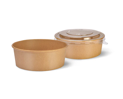 Set Bowl Kraft + Tapa 1150 ml (Precio más Iva)