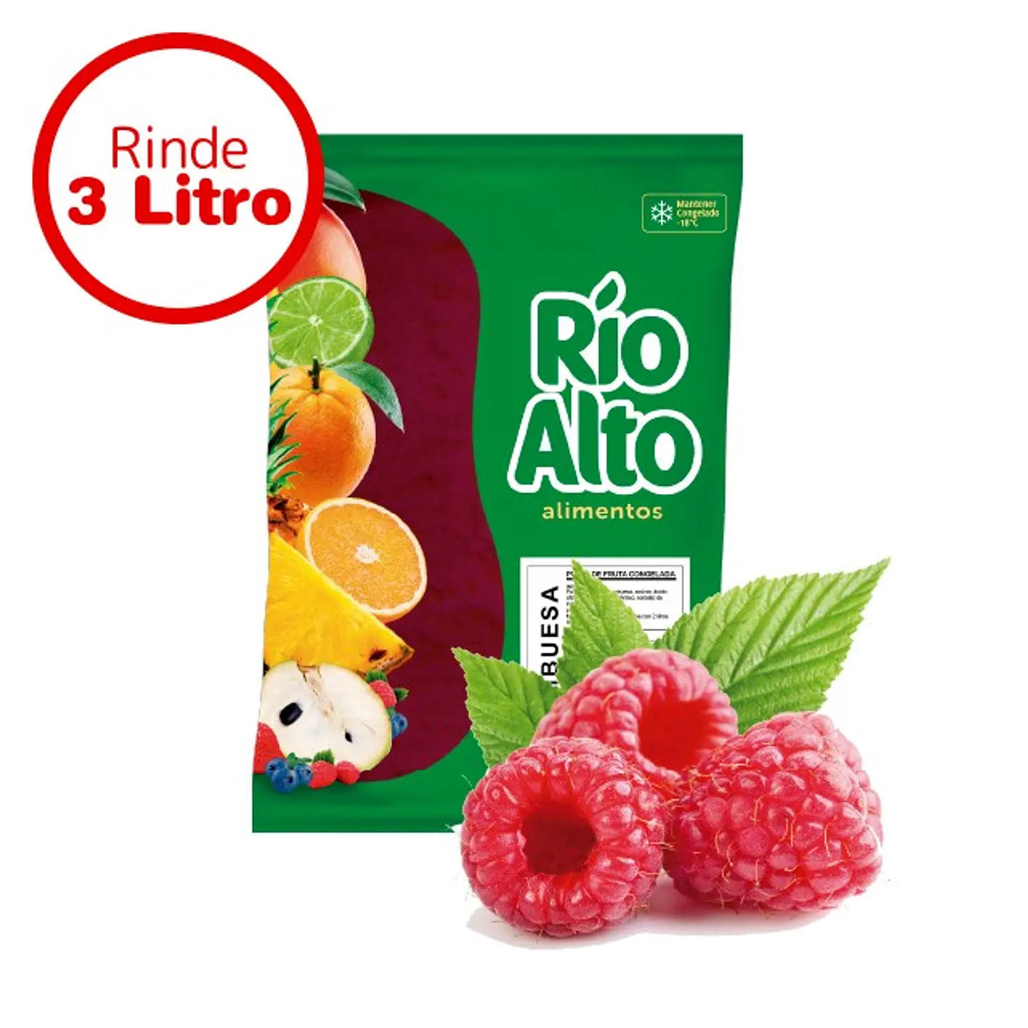 Pulpa Frambuesa Caja 5 kilos (Precio más Iva) 1