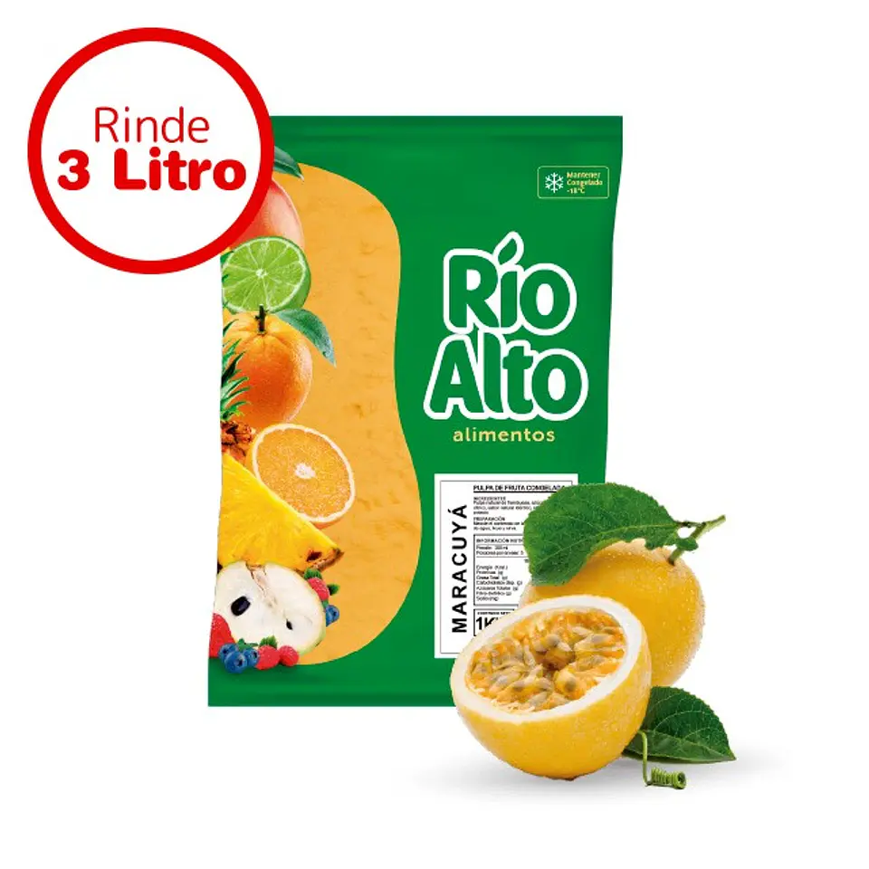 Pulpa Maracuya   Caja 5 kilos (Precio más Iva) 1