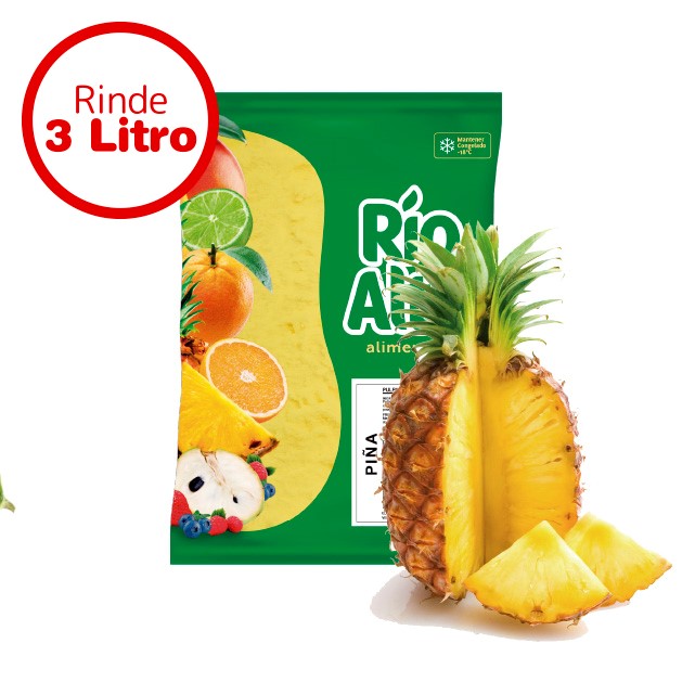 Pulpa Piña Caja 5 kilos  (Precio más Iva)