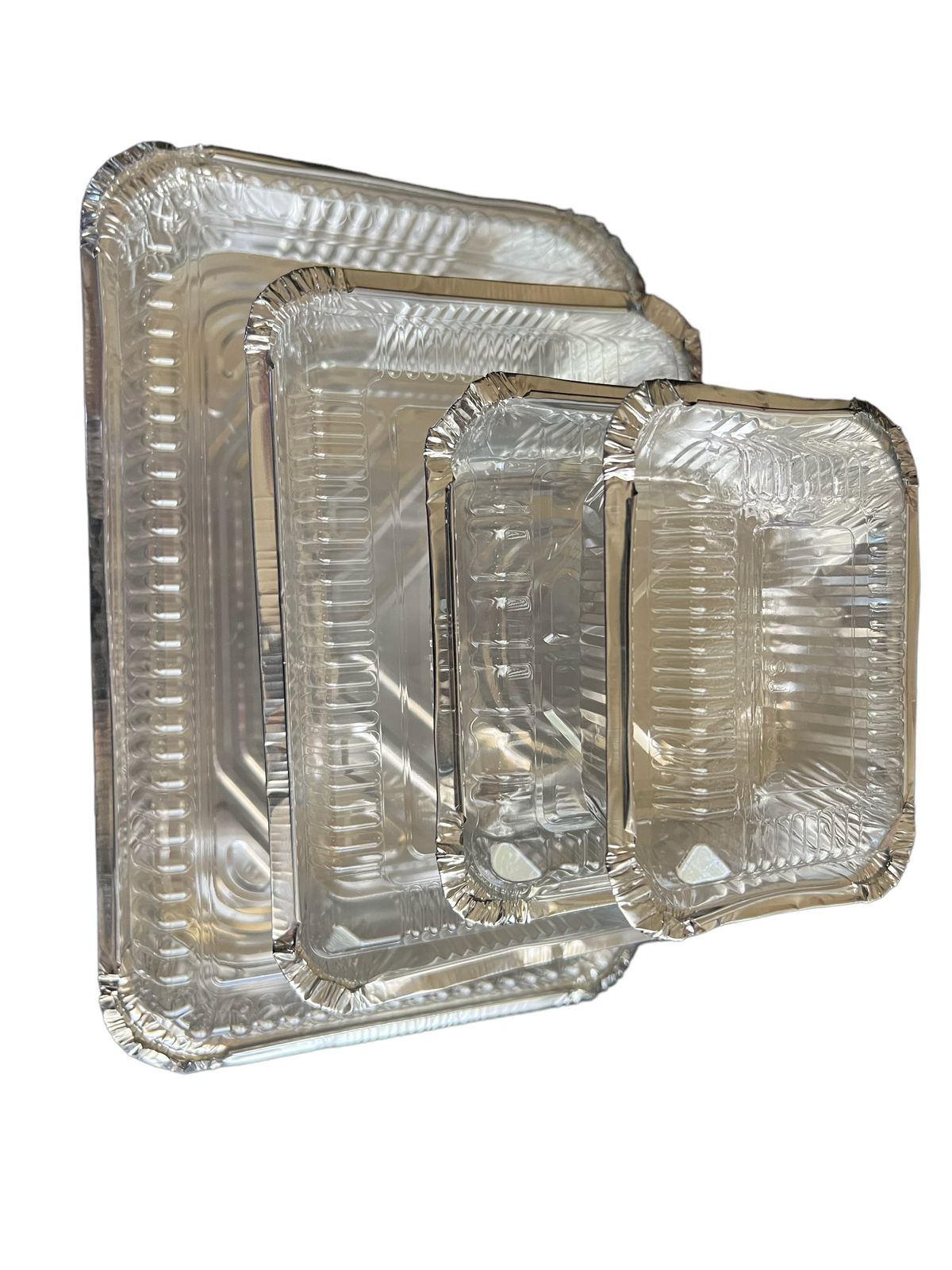Contenedor de Aluminio C 10 con Tapa Domo Transparente - Caja 1000 und