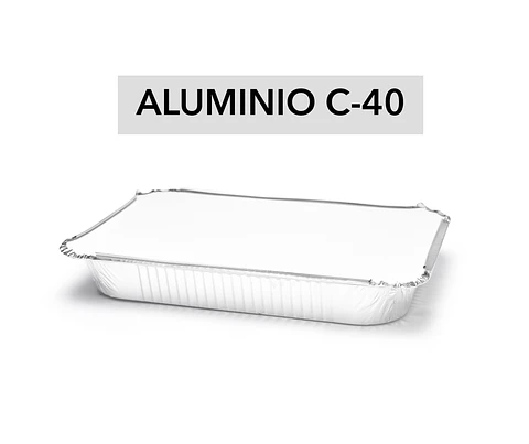 Envase Aluminio C-40 250 unds (Precio más Iva)