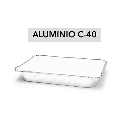Envase Aluminio C-40 250 unds (Precio más Iva)