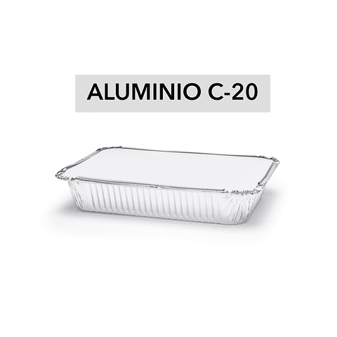 Envase Aluminio C-20 1000 unds (Precio más Iva)