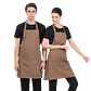 Pechera Clasica Gourmet Gastronomia Cocina Khaki (Precio más IVA) - thumbnail 3