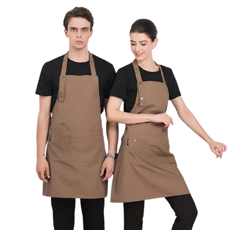 Pechera Clasica Gourmet Gastronomia Cocina Khaki (Precio más IVA) 3