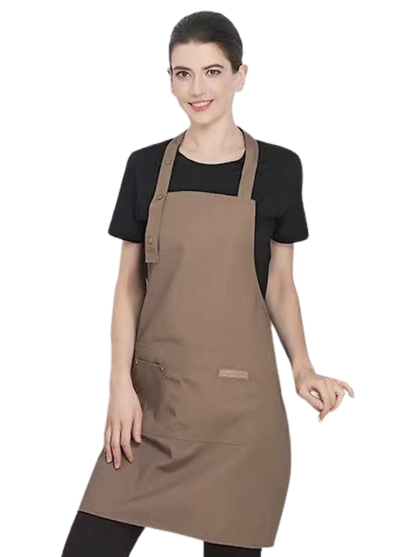 Pechera Clasica Gourmet Gastronomia Cocina Khaki (Precio más IVA) 4