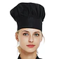 Gorro De Chef o Cocina Negro Tipo Champiñon (Precio más IVA) - Miniatura 3