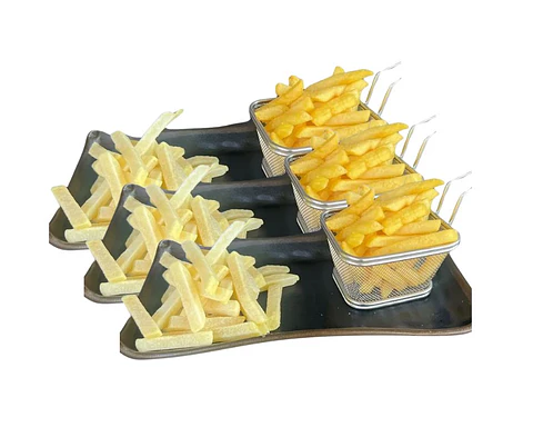 PACK PAPAS PRE-FRITAS 10X10 MM 11 CAJAS (Precio más IVA) 