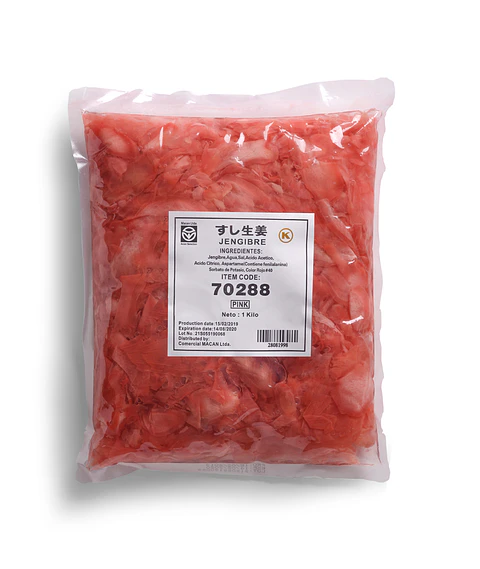 Jengibre Rosado 1 Kilo (Precio más Iva)