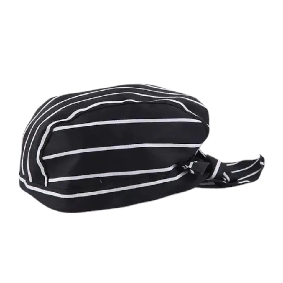 Gorro o Bandana De Cocina Listada Chef (Precio más IVA) 4