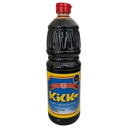 Salsa de Soya Kikko Siyau Botella 1 Litro x 12 Unds (Precios Más IVA)