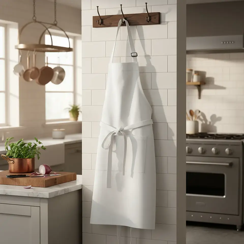 Pechera Delantal Blanca Cocina Gastronomia Unisex (Precio más IVA) 2