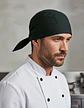 Gorro o Bandana De Cocina Negro Chef (Precio más IVA) - Miniatura 1