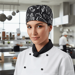 Gorro O Bandana De Cocina Utensilios Chef (PRECIOS MAS IVA)