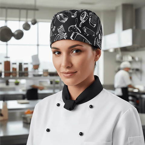Gorro O Bandana De Cocina Utensilios Chef (PRECIOS MAS IVA)