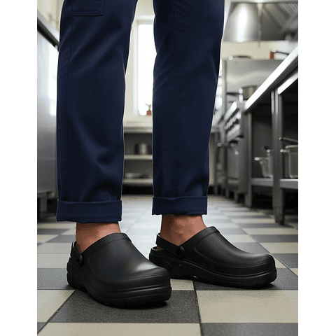 Zapato Tipo Zueco Cocina Gastronomico Antideslizante Unisex (PRECIOS MAS IVA)