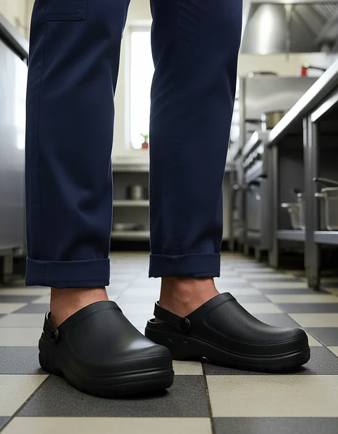Zapato Tipo Zueco Cocina Gastronomico Antideslizante Unisex (Precio más IVA)