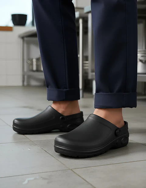 Zapato Tipo Zueco Cocina Gastronomico Antideslizante Unisex (Precio más IVA)
