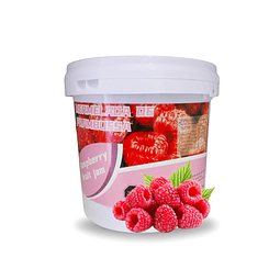 🍓 Mermelada de Frambuesa con Fruta – Balde 5 kg (Precios Más IVA) 