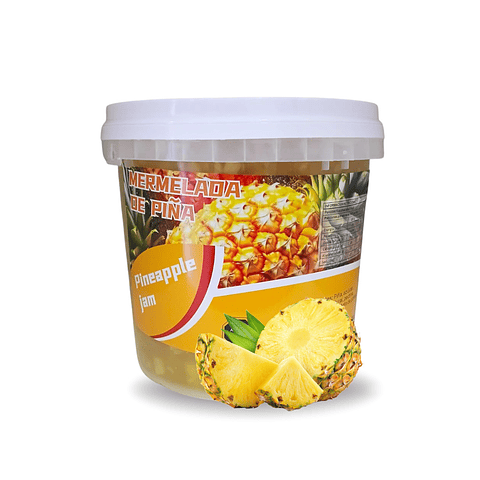 🍍 Mermelada de Piña con Fruta – Balde 5 kg (Precios Más IVA)