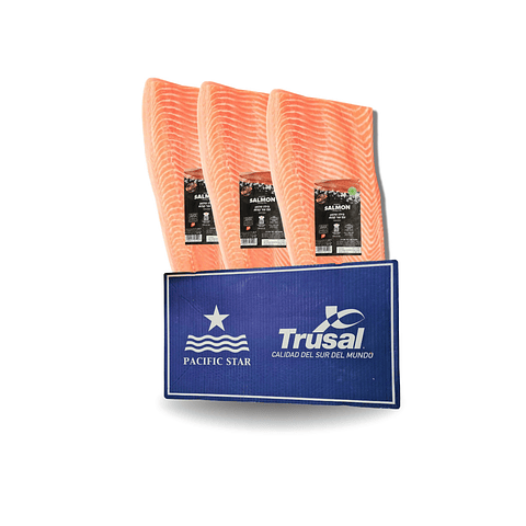 Salmón Nacional Caja 10 Kilos Congelado (Precios Más IVA)