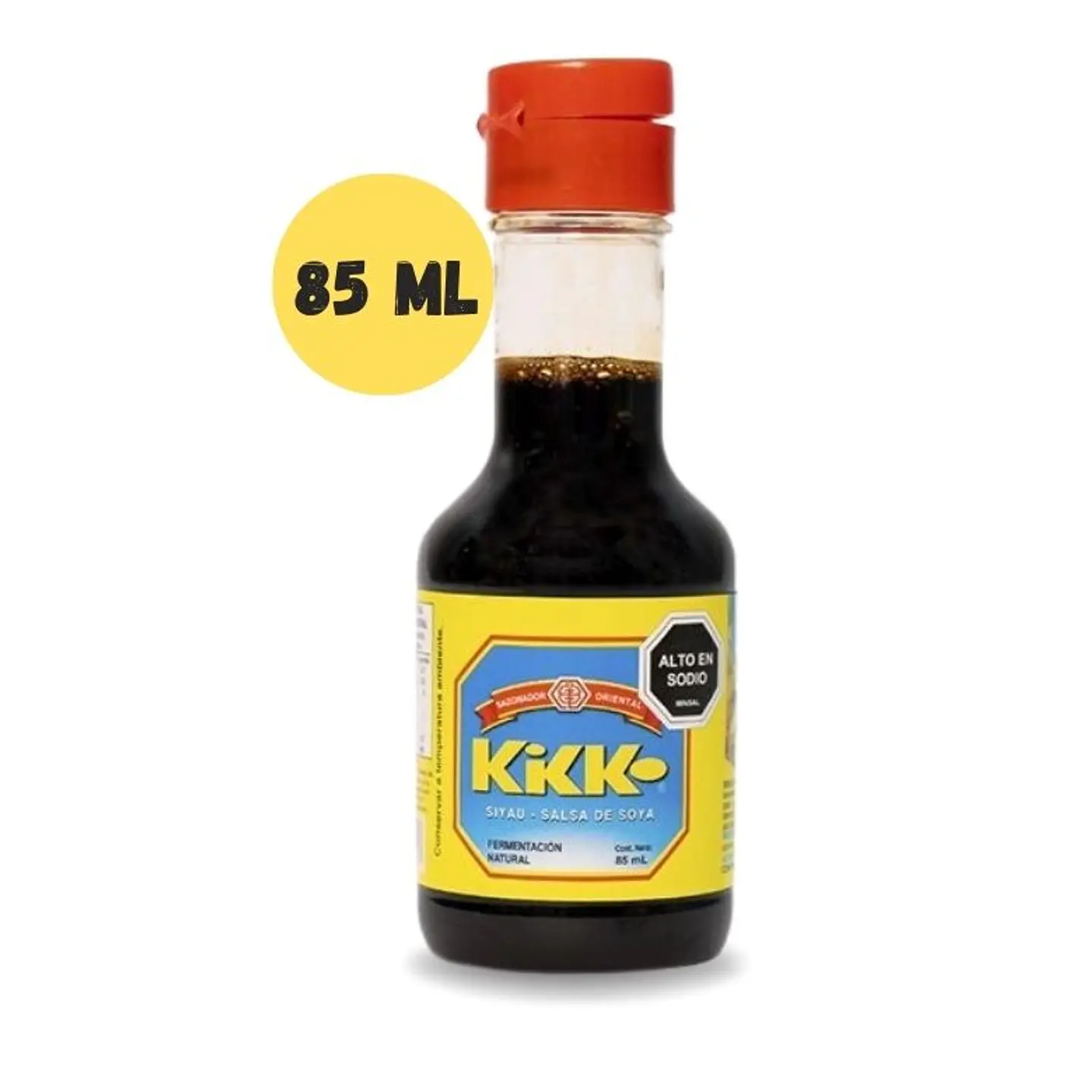 Salsa de Soya Kikko Siyau Botella 85ml  x 144 Unds (Precio Más IVA) 1