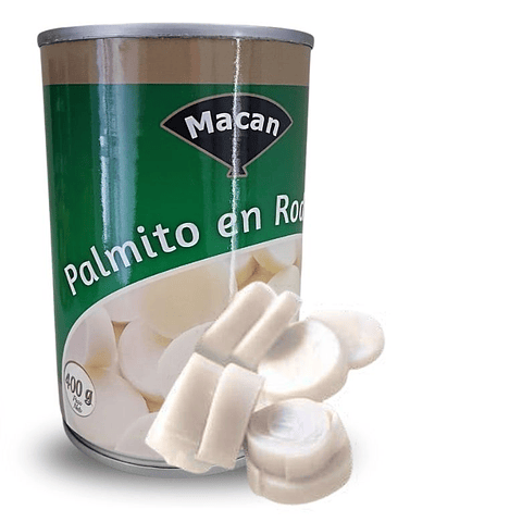Palmito en Rodaja Tarro 400grs ($1.350 + IVA)