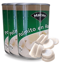 Caja Palmito en Rodaja Tarro ( 24 unidades) Precios más IVA