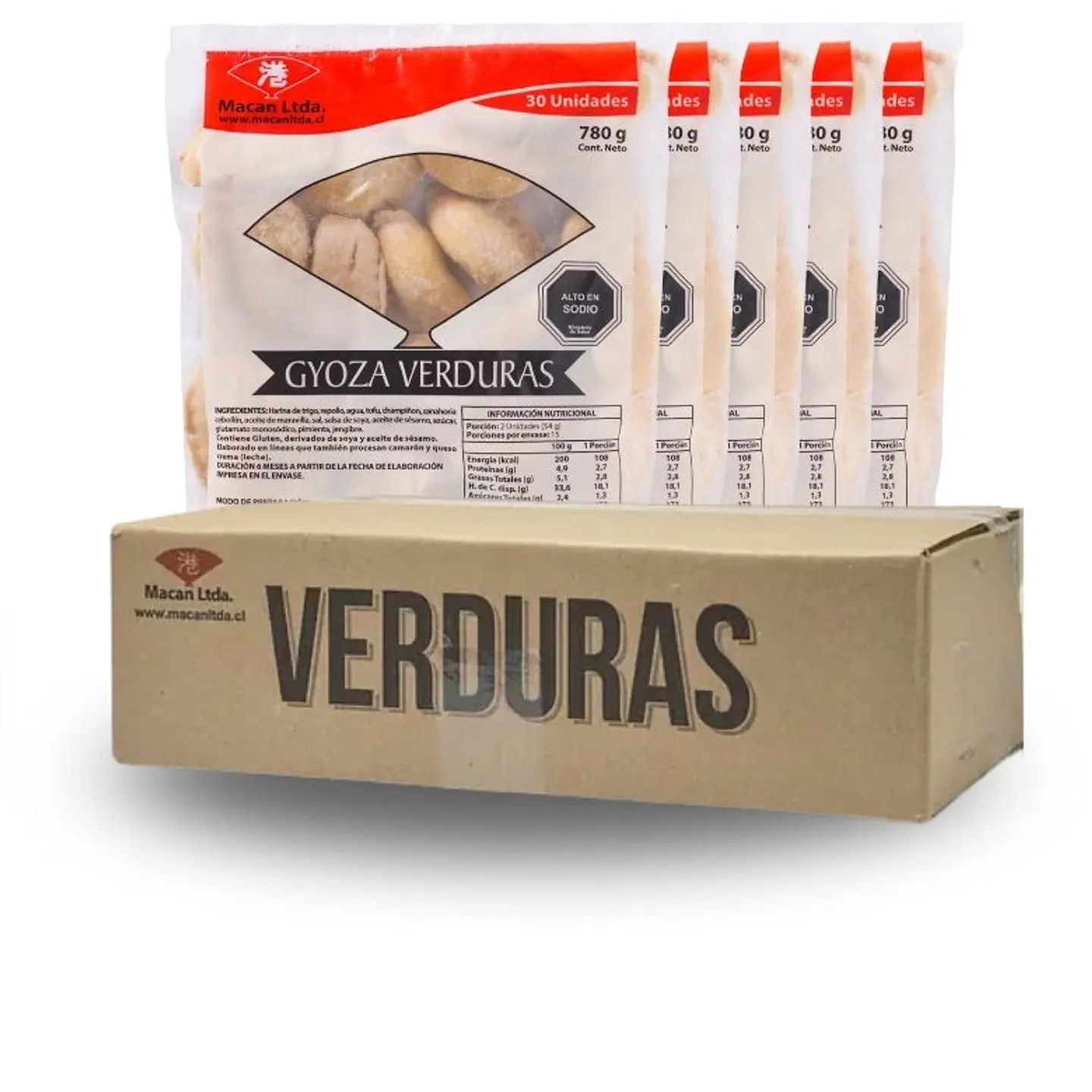 Gyoza Verdura (Precio más IVA) 1