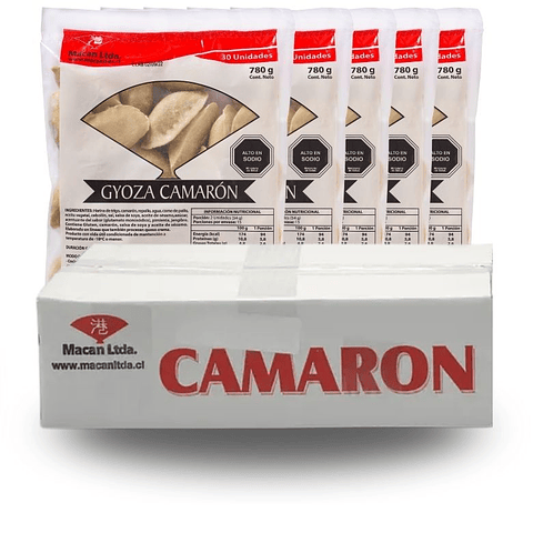 Gyoza Camaron  (Precios más Iva)