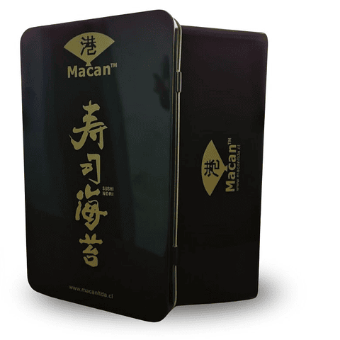 ENVASE METÁLICO PARA NORI (Precio Más Iva)