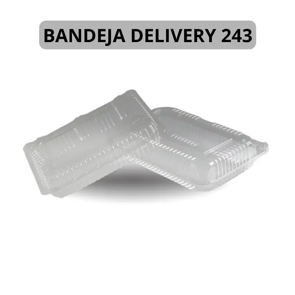 Bandeja Delivery 243 600 Unidades (Precio más Iva) 1