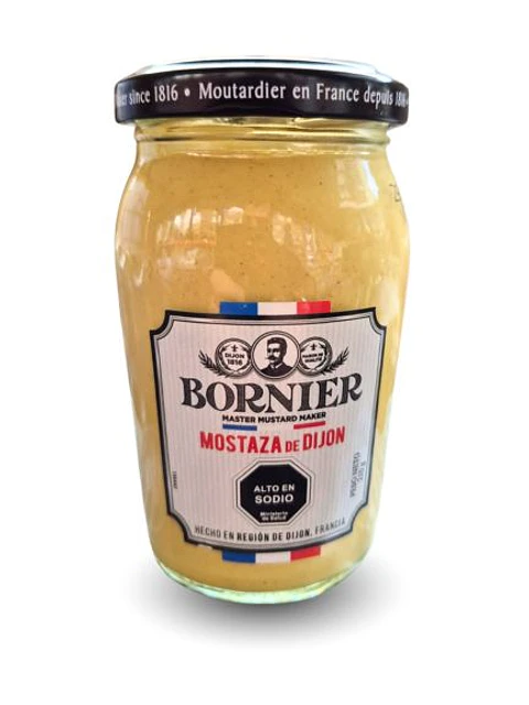 MOSTAZA DIJON BORNIER 210 GRS - PACK 12 UNIDADES (Precio más IVA)