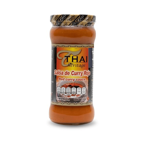 Salsa de Curry Rojo Pack 12 Unidades (Precios Más IVA)