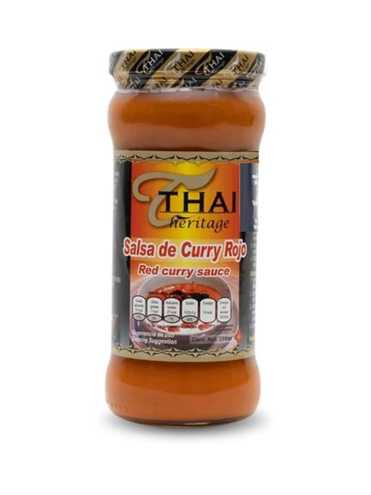 Salsa de Curry Rojo Pack 12 Unidades (Precio más IVA) 1