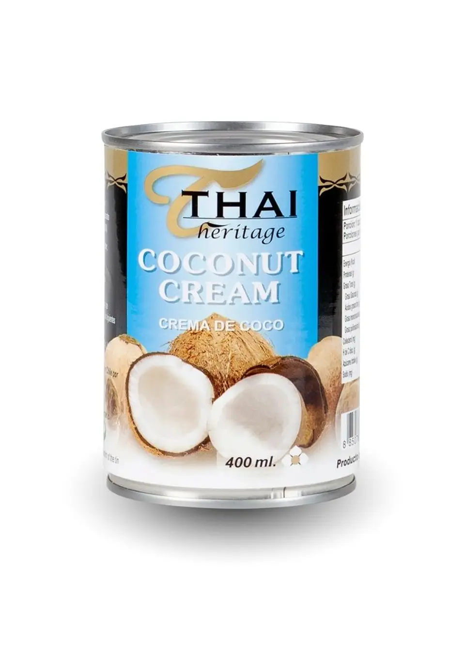 Crema de Coco lata 400 ml (Precio Más IVA) 1