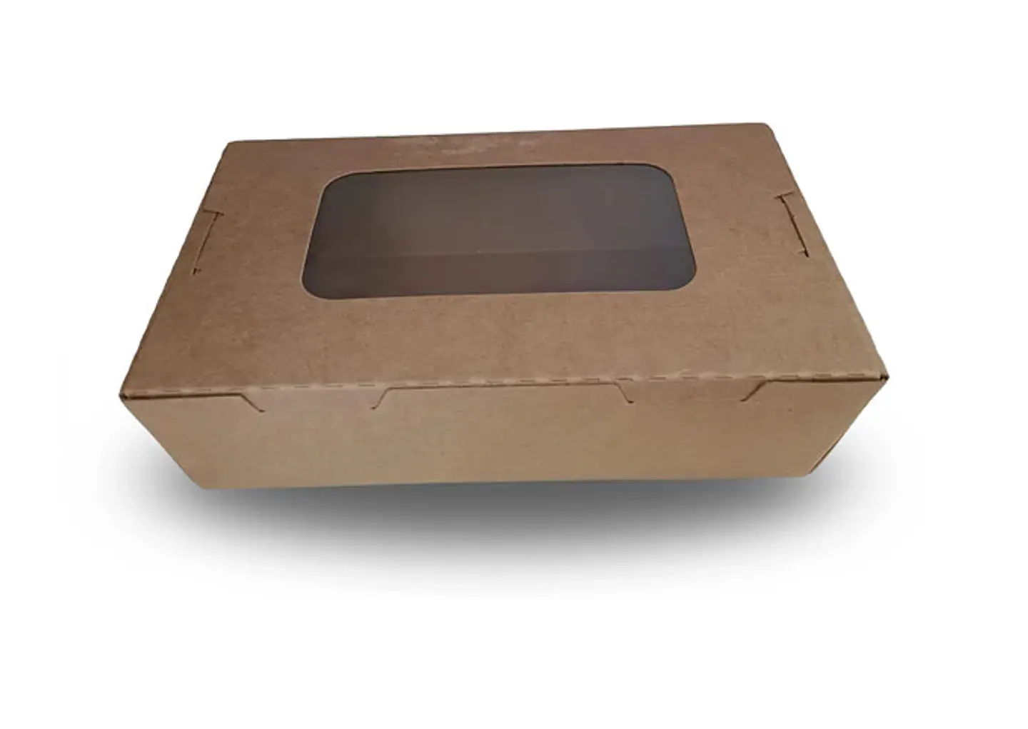 Envase Delivery Kraft con Ventana (Precio más IVA) 1