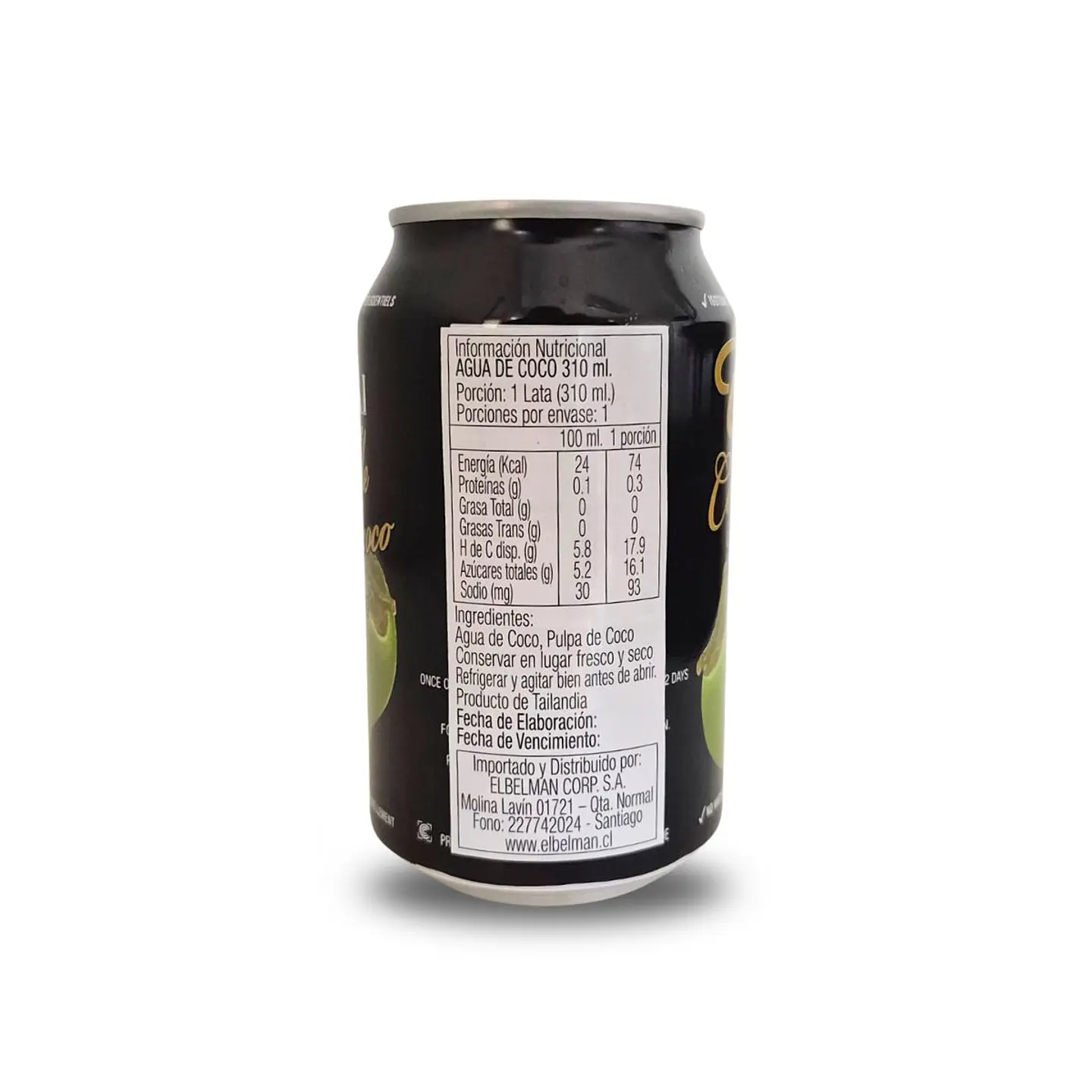 Agua de Coco 24 x 310 ml (Precio más IVA) 2