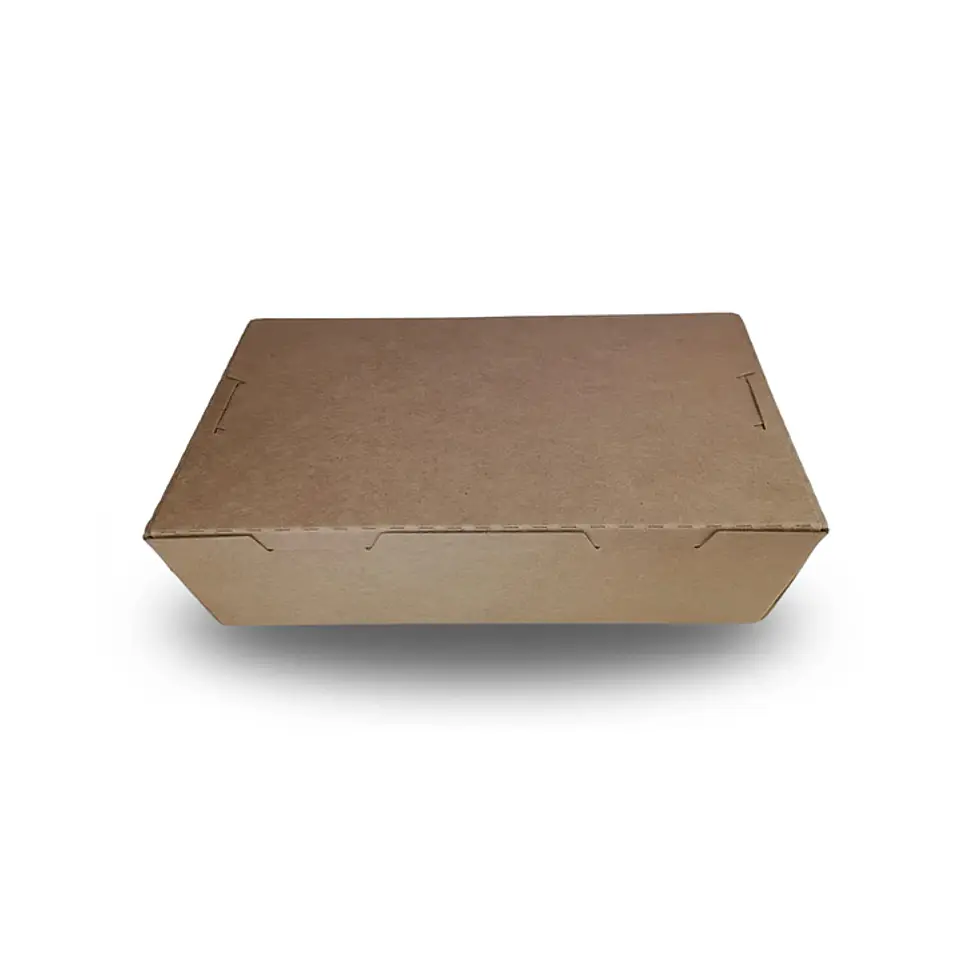 Envase Delivery Kraft SIN Ventana Medium Caja 200 UNDS (Precio más IVA) 1
