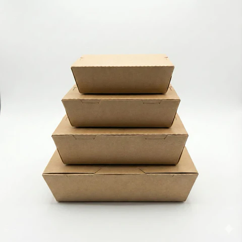 Envase Delivery Kraft con Ventana  Extra Small (Precio más IVA)