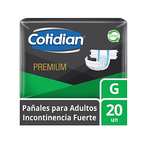 Pañal Adulto Cotidean Premium G 20 Uni.