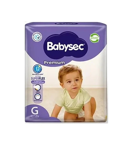 Pañal Babysec Premium G 18 uni