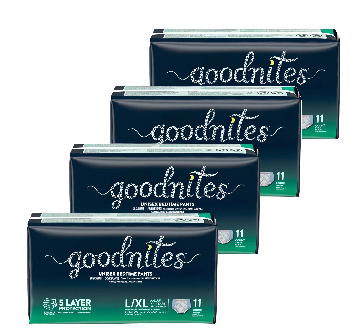 Pack Pañales GoodNites L/XL 1