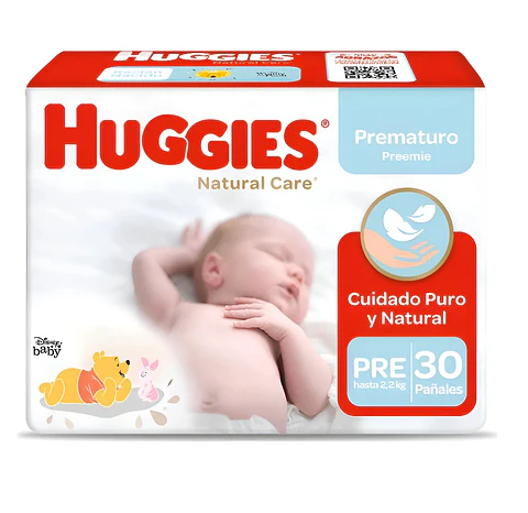 Pañal Huggies Prematuro PRE 30 uni
