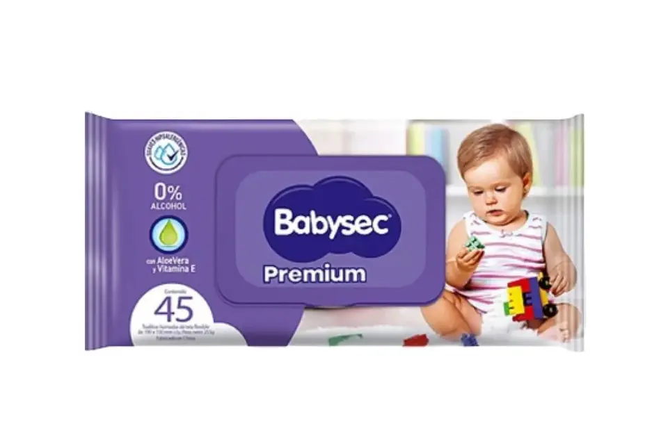 Toallitas Húmedas Babysec 45 Uni. 1