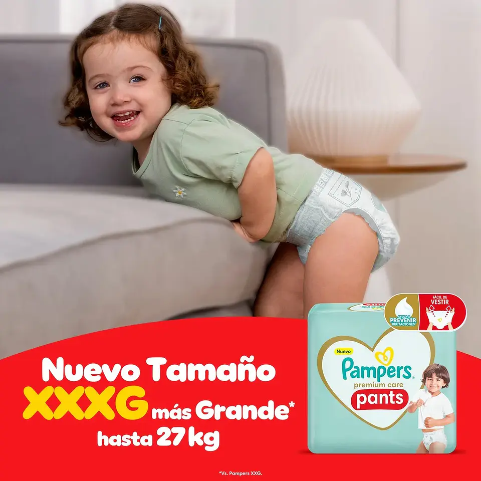 Pampers Premium Care Talla XXXG 46 Uni. 3