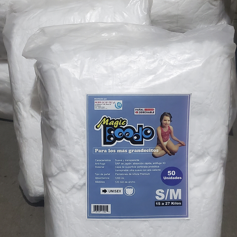 Pack de 2 Paquetes MagicBoodo SM 100 Uni. en total 2